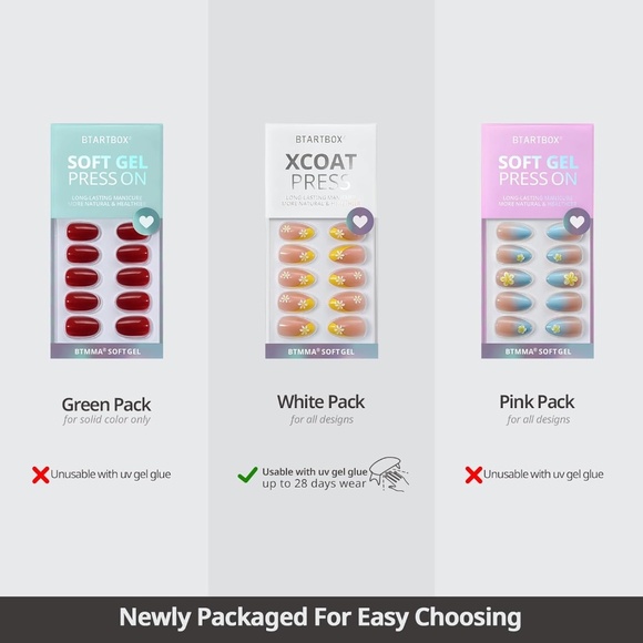 BTArtbox Almond Press On Nails - Picture 4 of 8